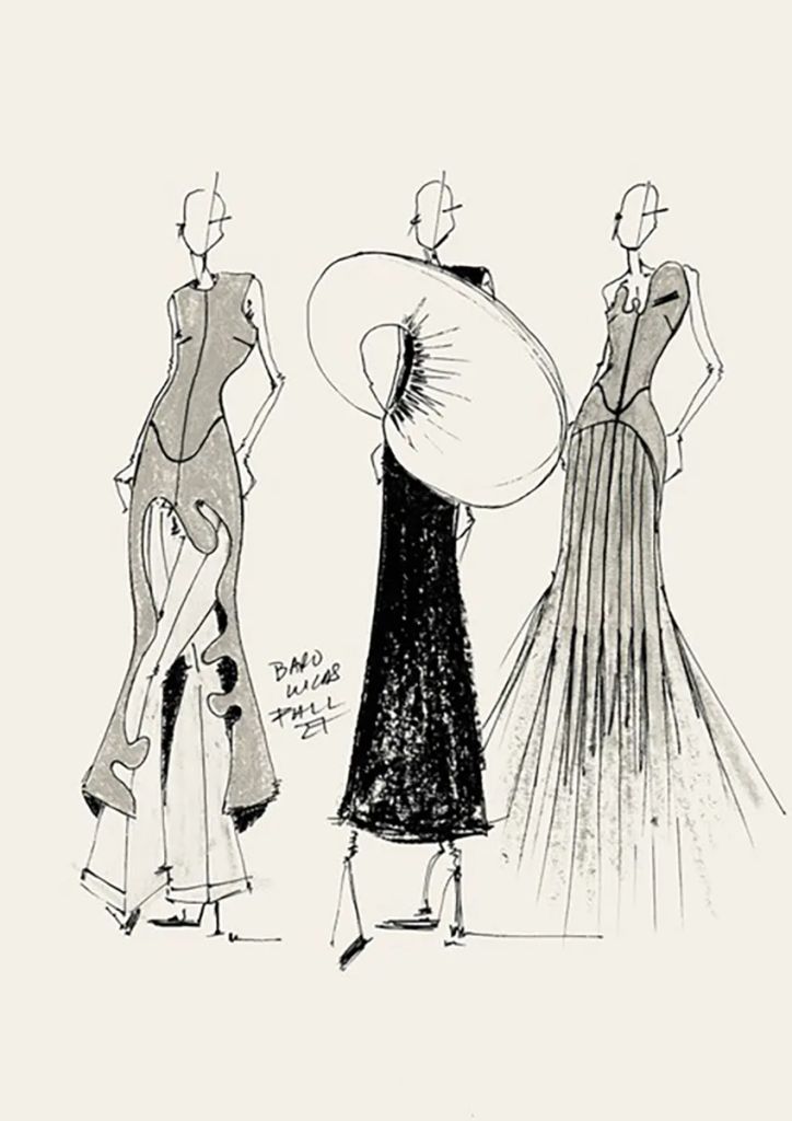Boceto de la colección Otoño/Invierno 2026-2027