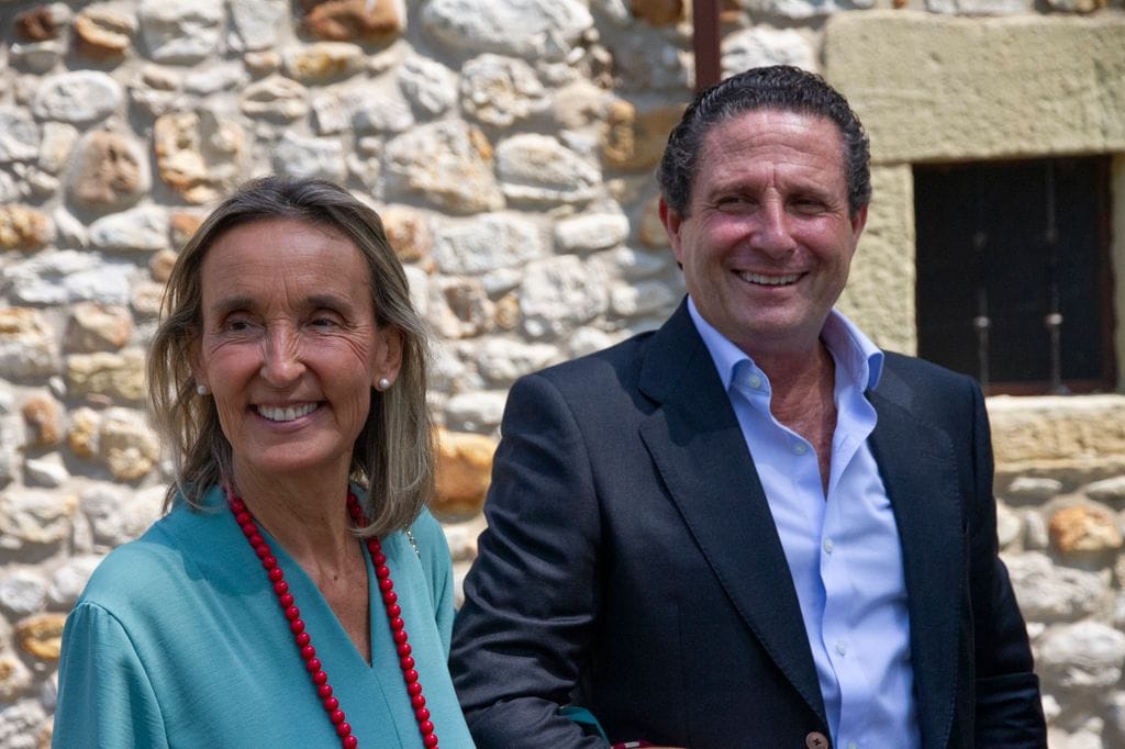 Los felices abuelos, Teresa Ribó y Víctor Pombo 'Papín'