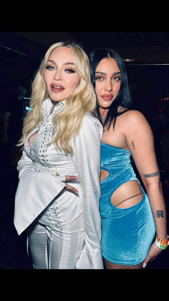Madonna y su hija Lourdes León.
