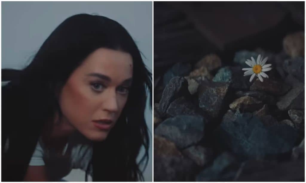 Katy Perry hizo un guiño al nombre de su hija Daisy Dove en su nuevo video.