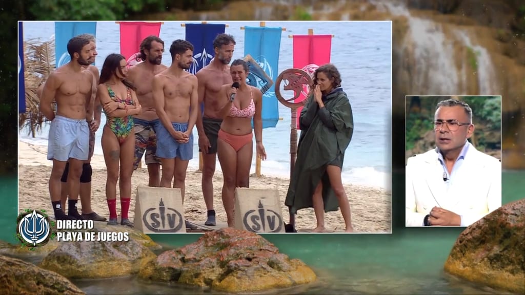 Laura Cuevas contando su fobia al agua en Supervivientes