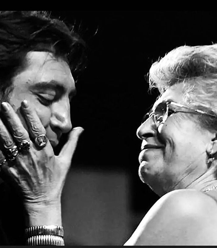 Pilar y Javier Bardem