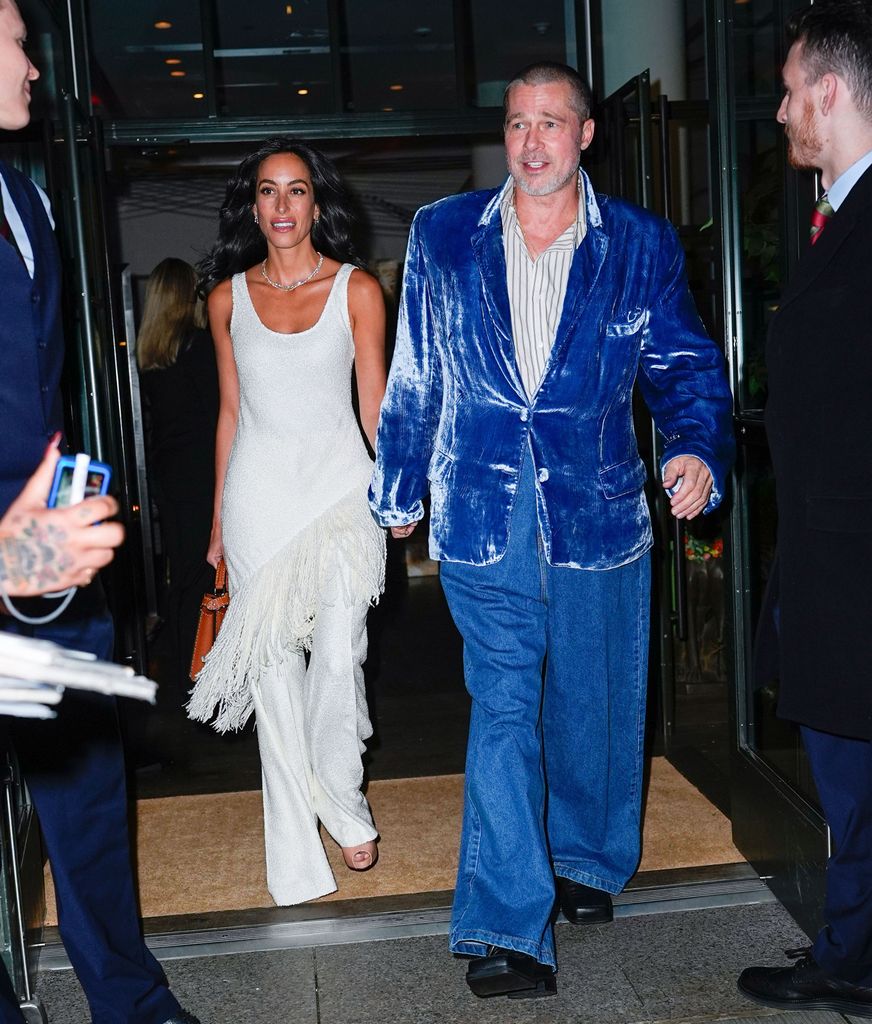 Brad Pitt e Inés de Ramon salieron a una cita juntos en Nueva York.