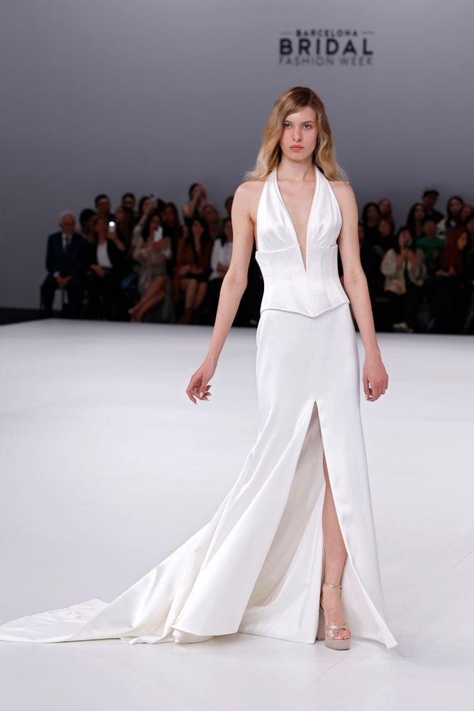 Ines Di Santo en Barcelona Bridal Fashion Week