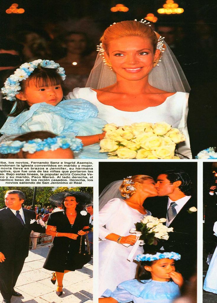 Boda Ingrid Asensio y Fernando Sanz ARCHIVO