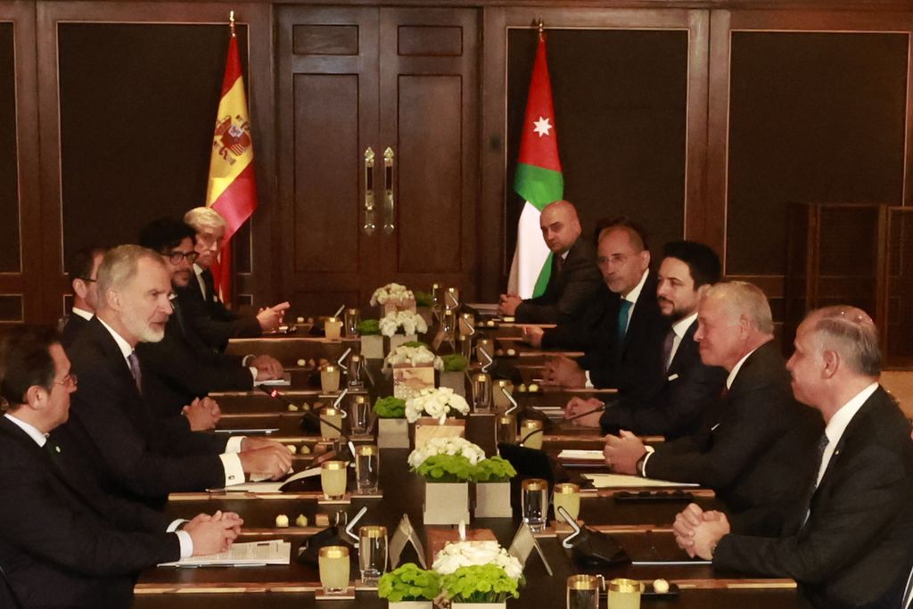 Rey Felipe VI, Abdalá II de Jordania