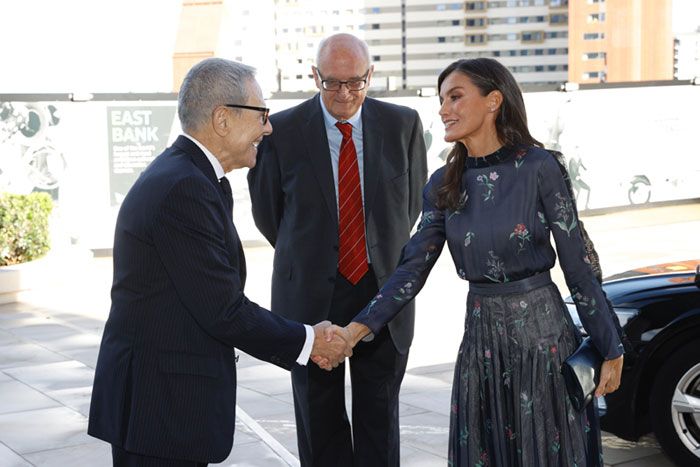 Reina Letizia vestido flores