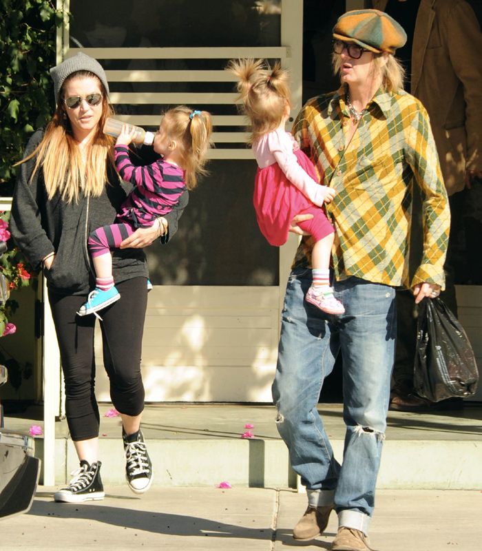 Michael Lockwood y Lisa Marie Presley