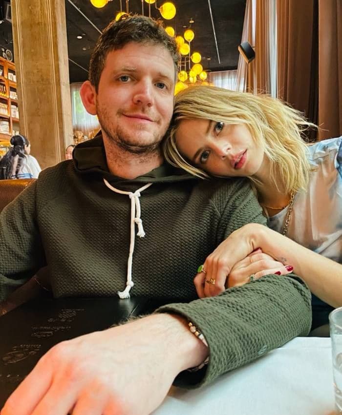 Samara Weaving y su marido, Jimmy Warden