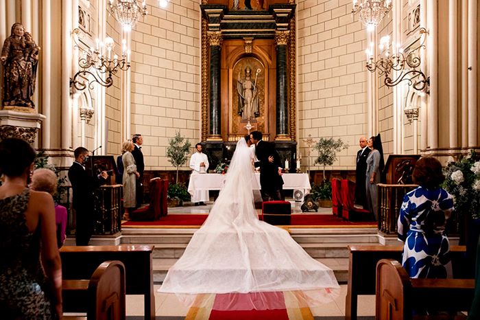 Boda con ceremonia religiosa