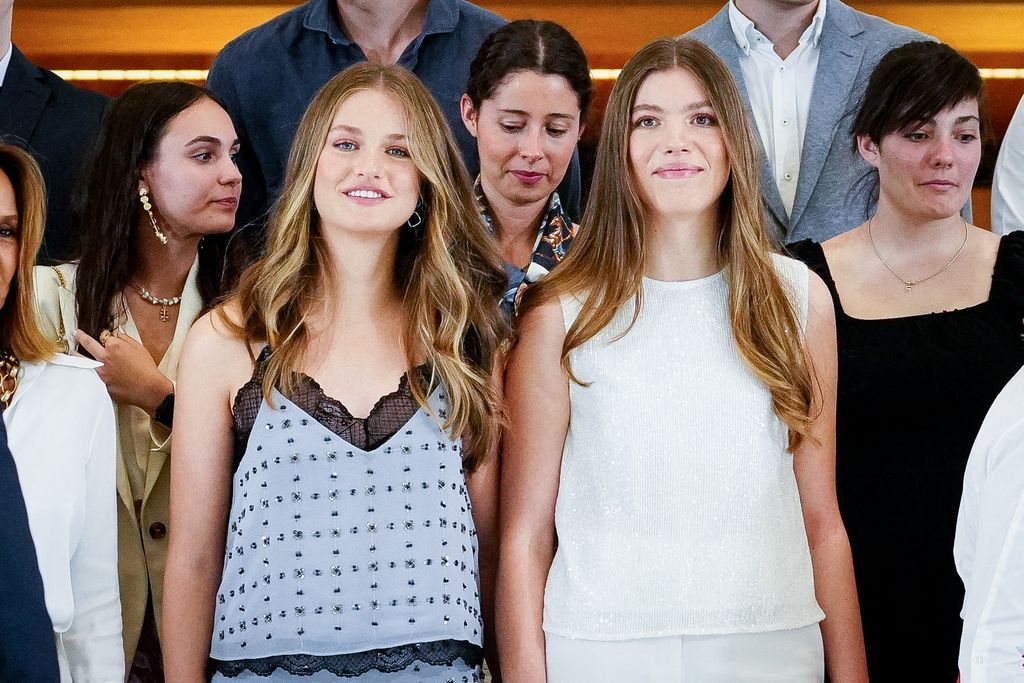 Princess Leonor and Infanta Sofia will support Spain in the Euro final