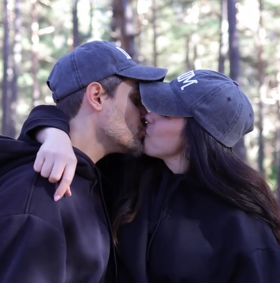 La pareja del fitness serán padres