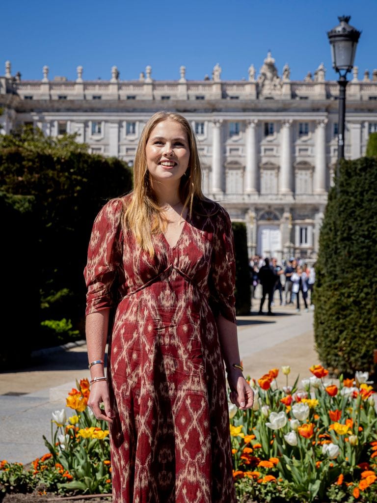 Amalia de Holanda en Madrid
