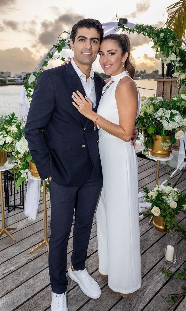 Maity Interiano y Anuar Zidán