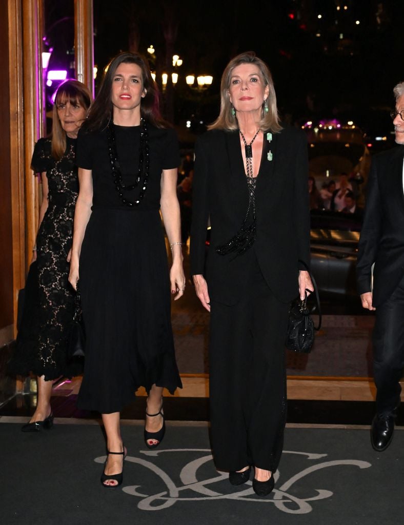 Carolina de Mónaco y Carlota Casiraghi