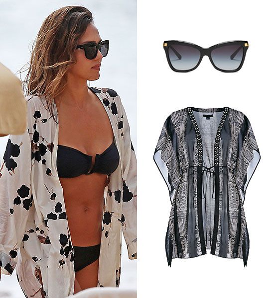Jessica Alba con gafas de sol