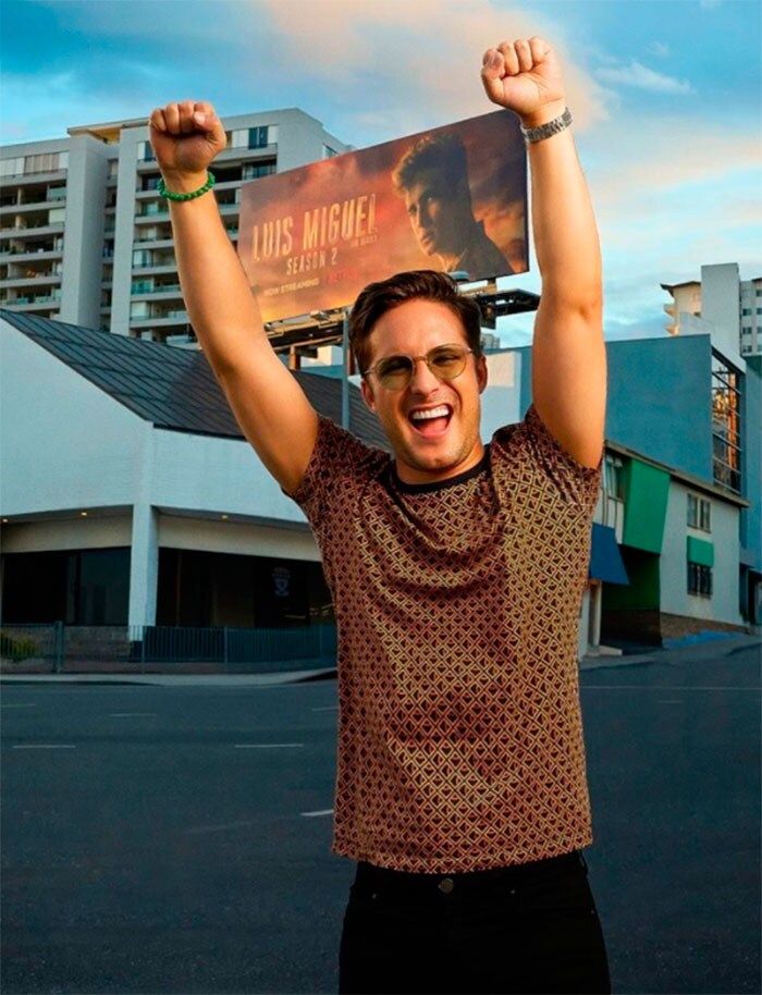 Diego Boneta en Luis Miguel, la serie