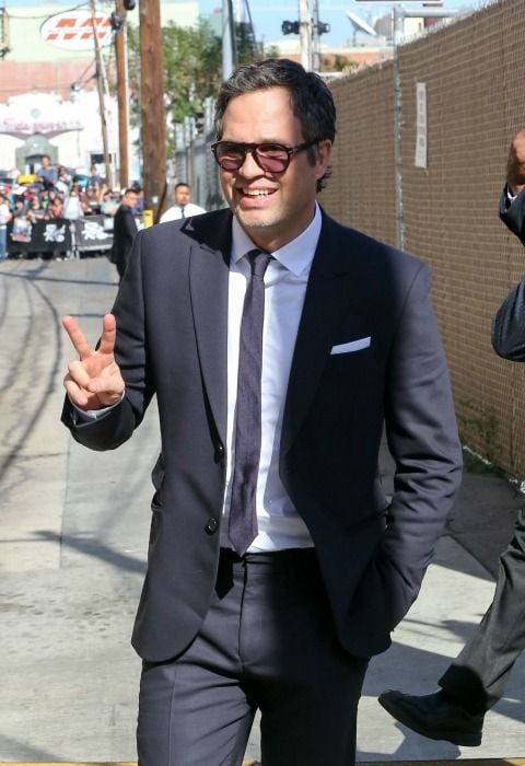 Mark Ruffalo, simpatía a raudales.
