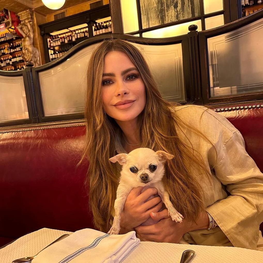 Sofía Vergara y Bubbles