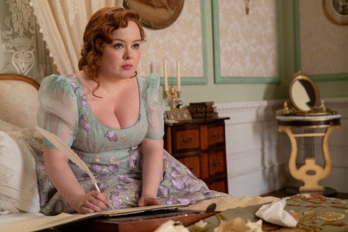 Penelope ha comenzado a usar vestidos en color azul, que es el de 'Los Bridgerton', ¿significa un acercamiento con Colin?