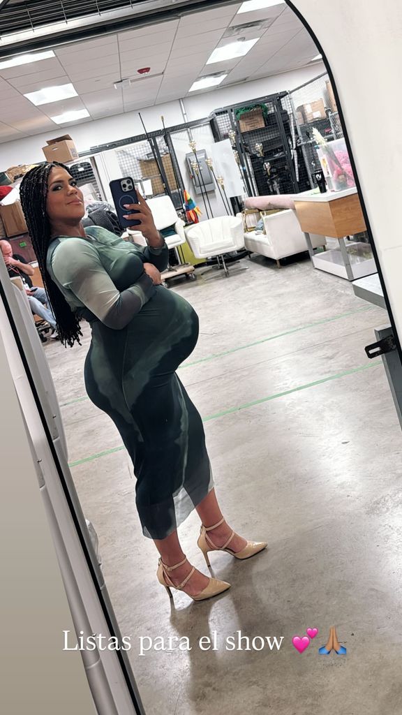 Francisca está lista para recibir a su hija, que podría tener en sus brazos esta semana