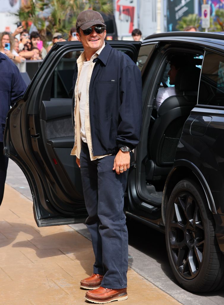 Orlando Bloom a su llegada al Hotel María Cristina de San Sebastián