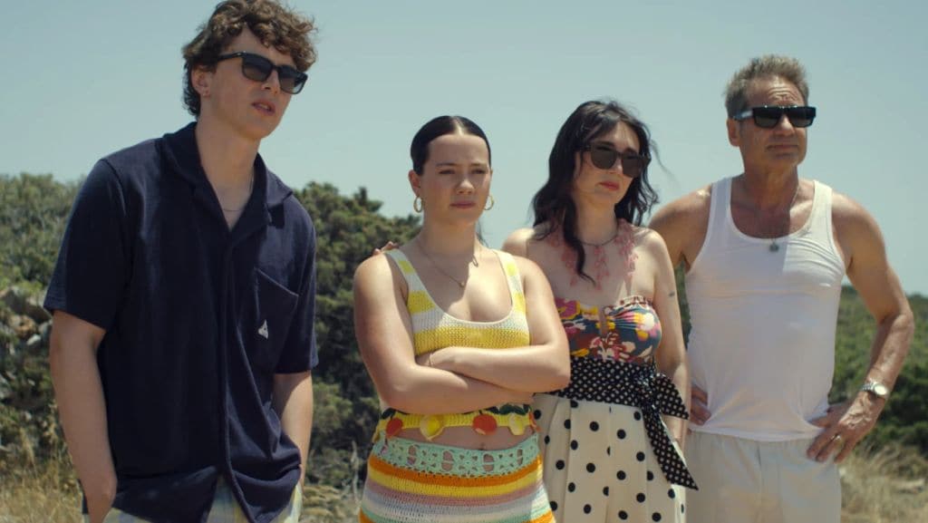 Harry Gilby, Teddie Allen y Phoenix Laroche encarnan a los tres hijos de Jamie y Kat