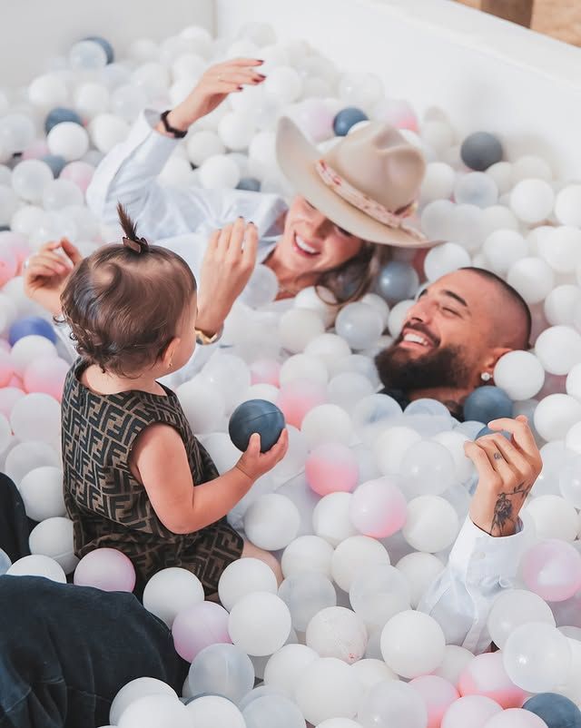 Maluma celebra el primer año de su hija Paris