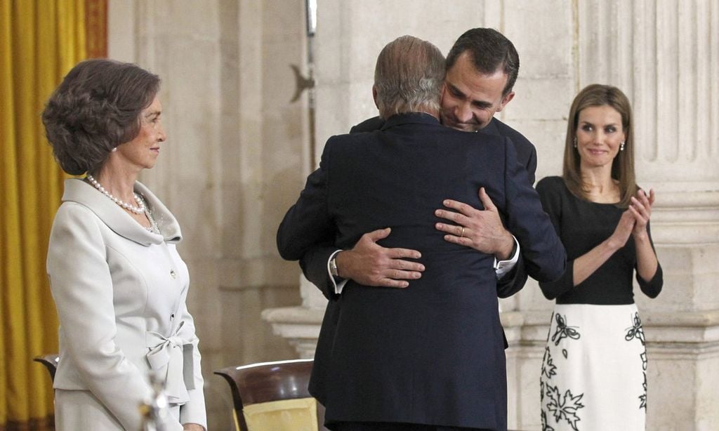 El Rey Juan Carlos y Felipe IV