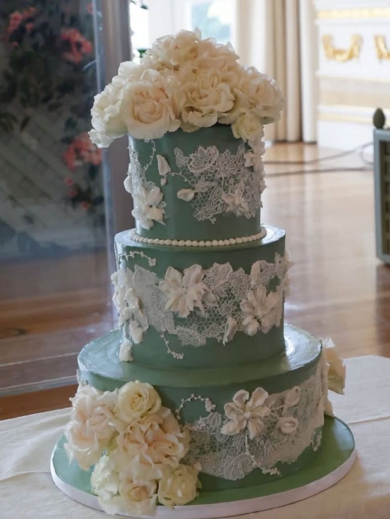 Detalle de la tarta