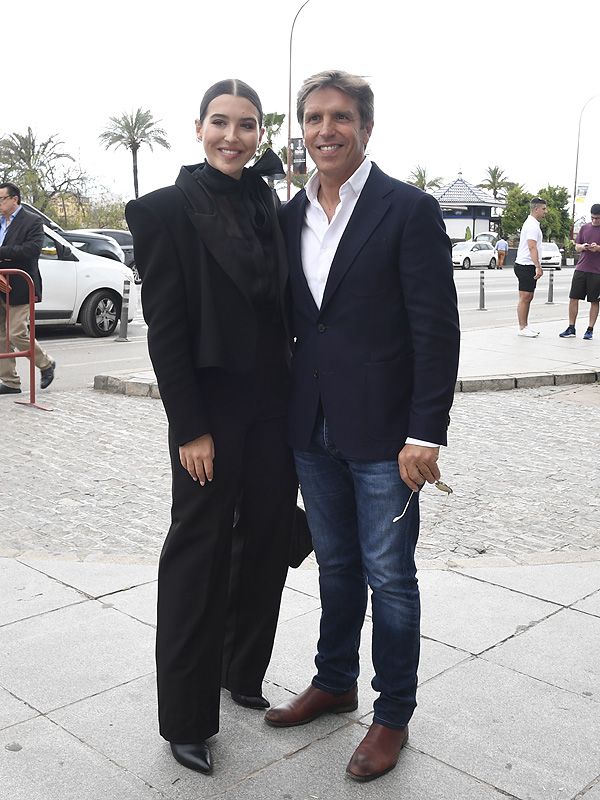 Manuel Díaz y su hija Alba 