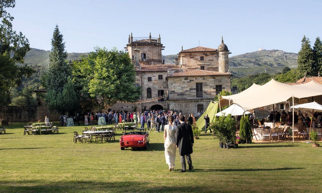 boda del hijo de José Luis Santos y Cristina Yanes