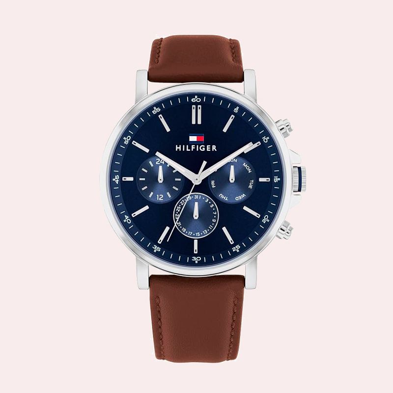 Tommy Hilfiger Reloj Analógico de Cuarzo Multifunción para Hombre
