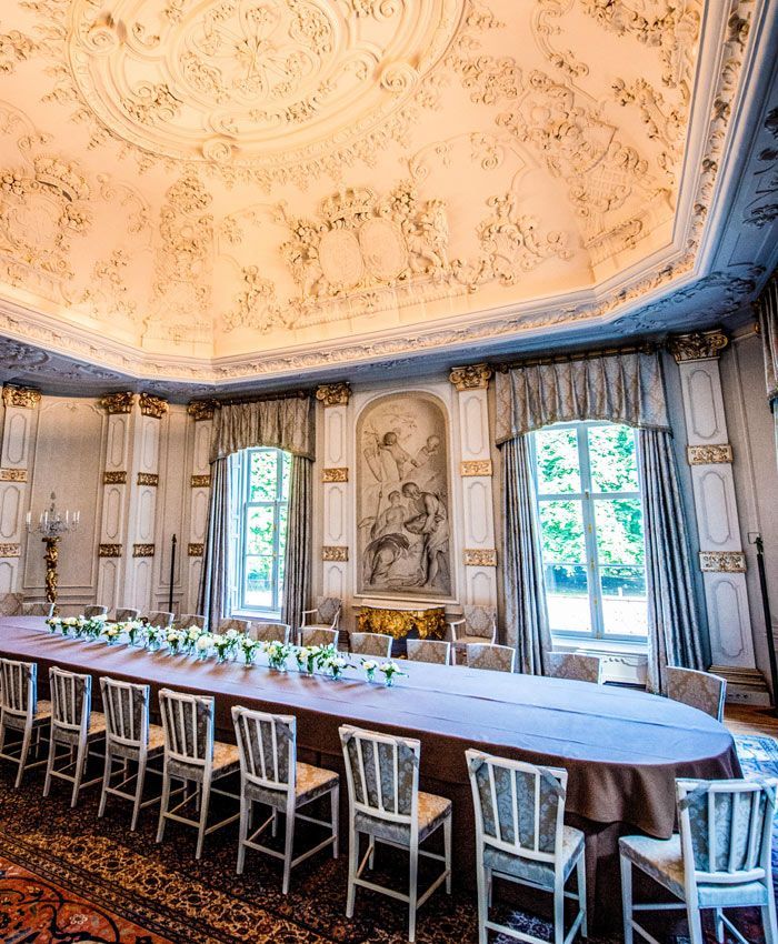 El Salón Witte Eetzaal del Palacio Huis Ten Bosch
