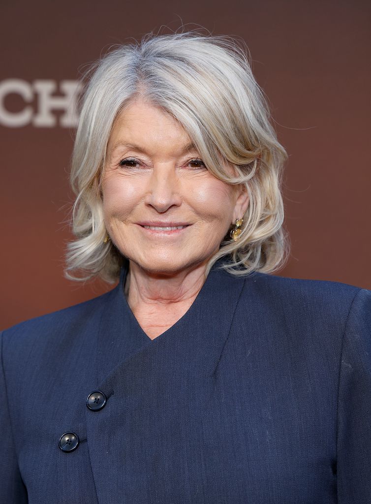 El corte bob en rubio platinado ha sido el corte insignia de Martha Stewart.