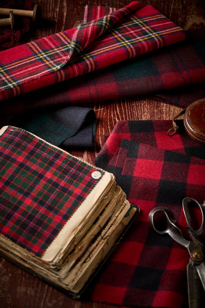 Tejidos con estampado de cuadros