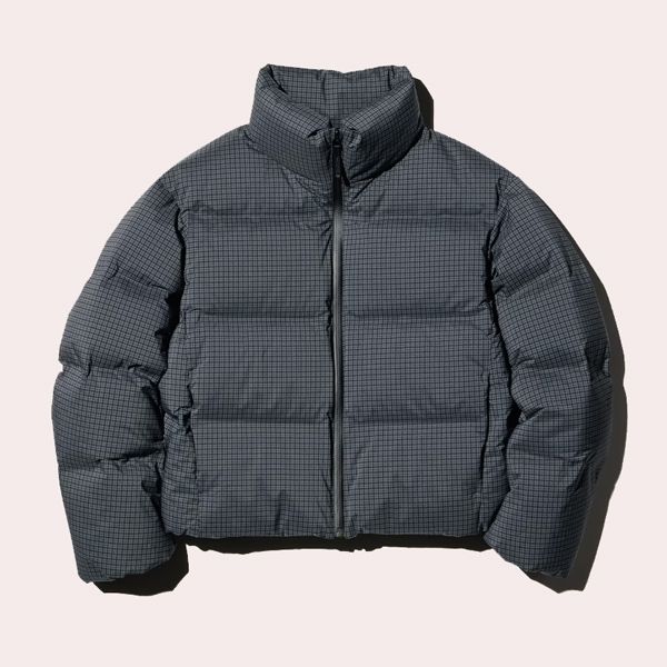 Chaqueta corta plumas sin costuras