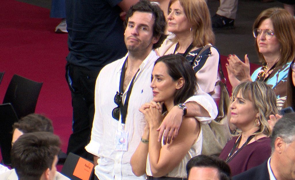 Tamara Falcó y su marido en la gran cita con León XIV
