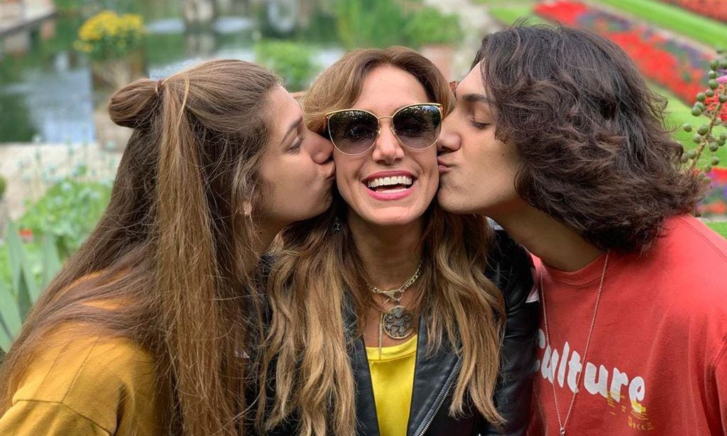 Lili Estefan y su hijo
