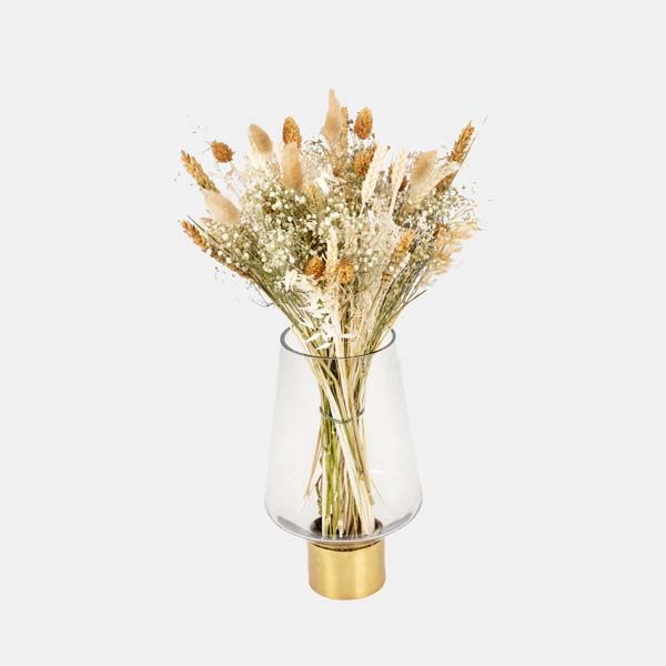 jarron decorativo plantas silvestres