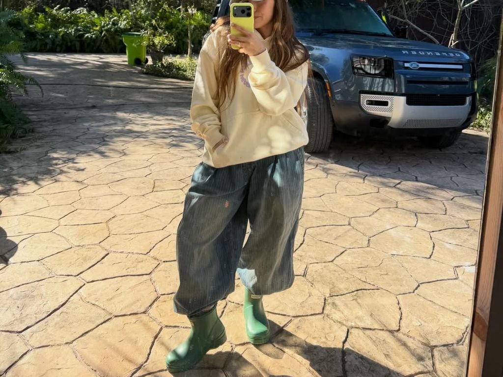 Evaluna tienen su propio estilo para los días en la finca