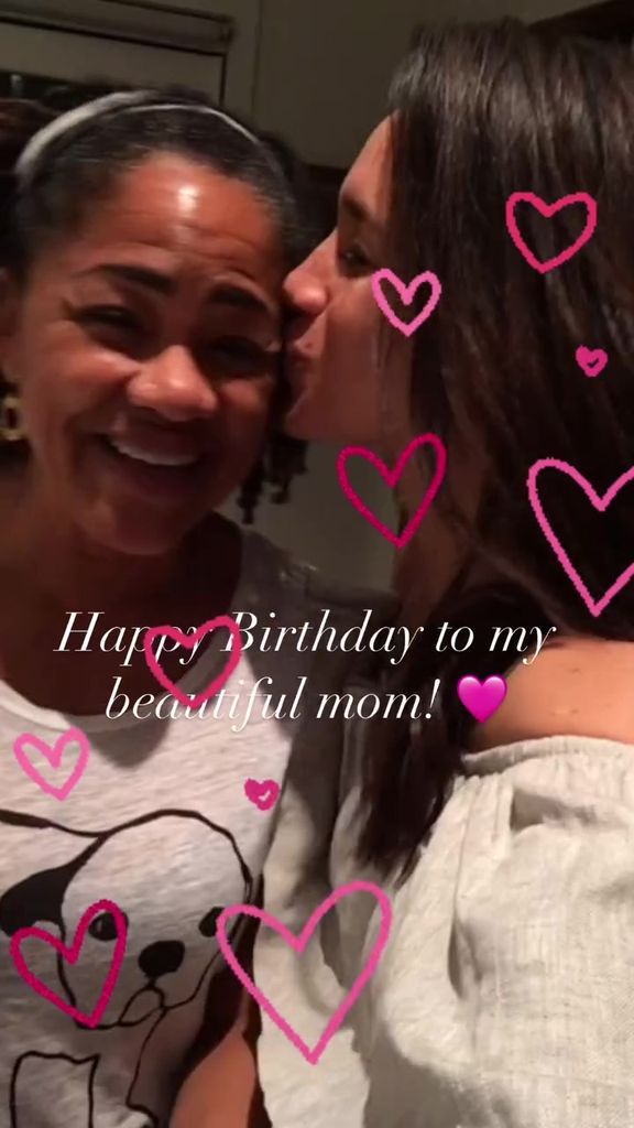 Meghan Markle compartió una felicitación pública para su madre por su cumpleaños.