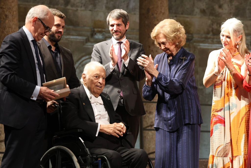 La reina Sofía en la 75.ª edición del Festival de Música y Danza de Granada, 2026.