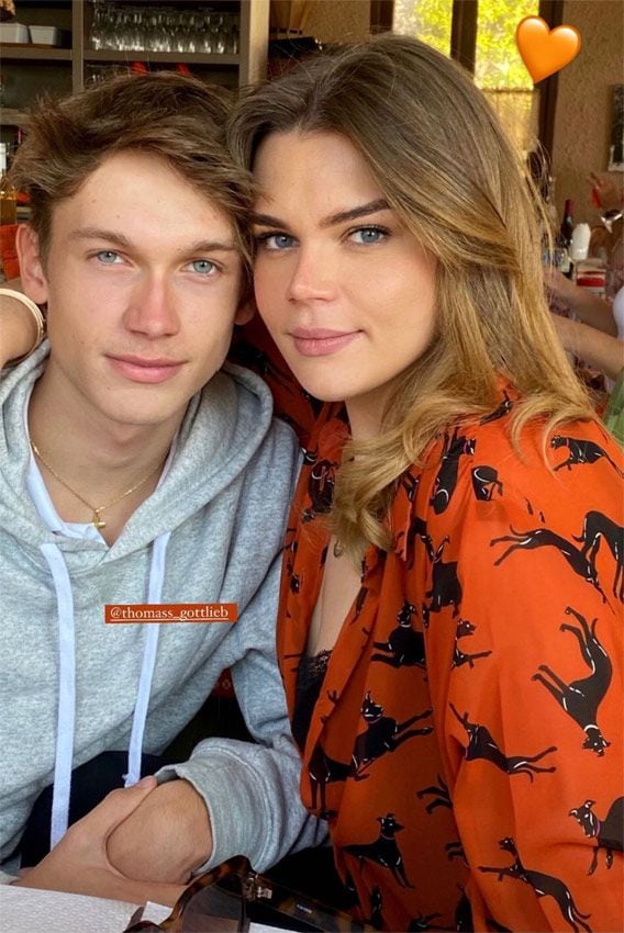Camille Gottlieb y sus hermanos
