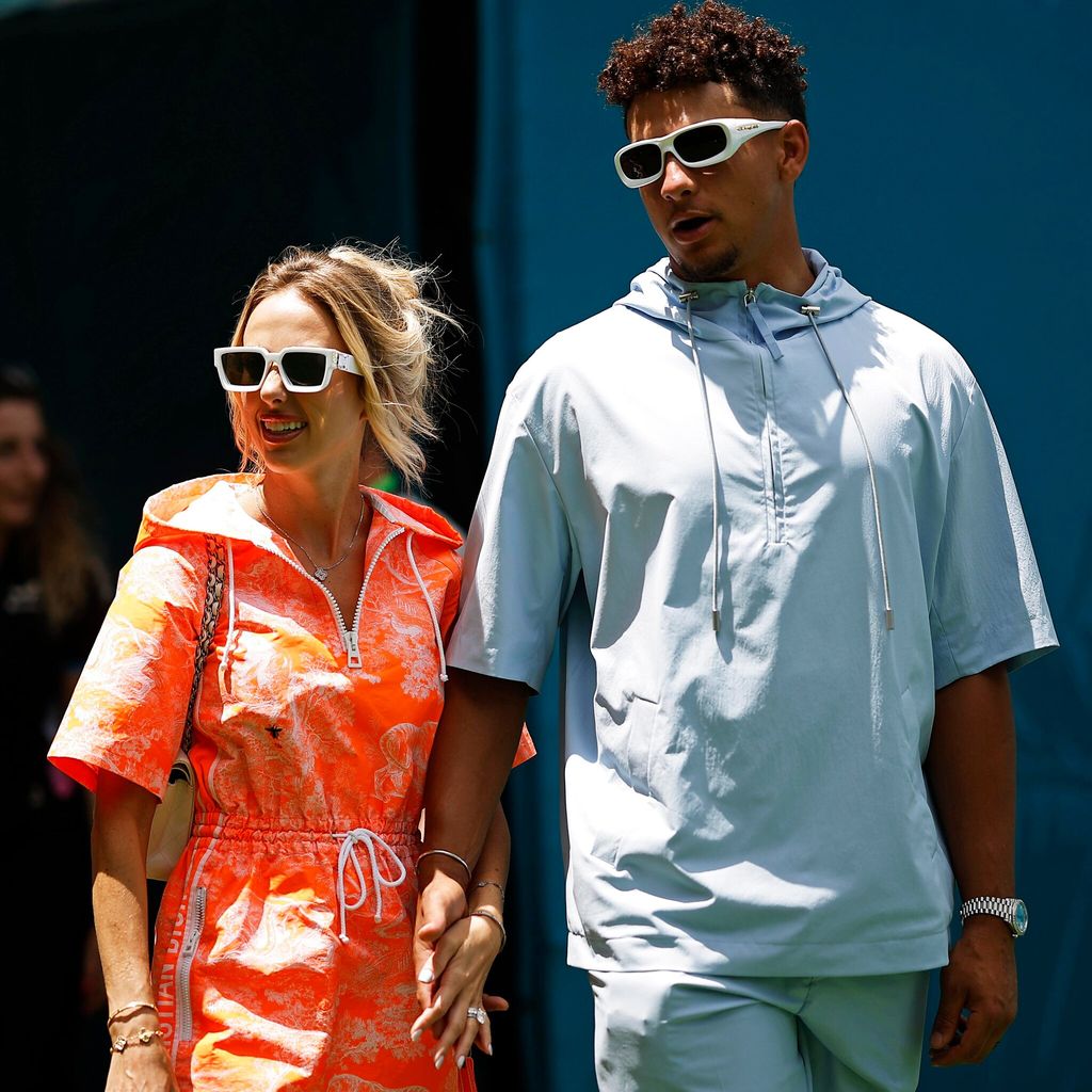 patrick mahomes y brittany mahomes