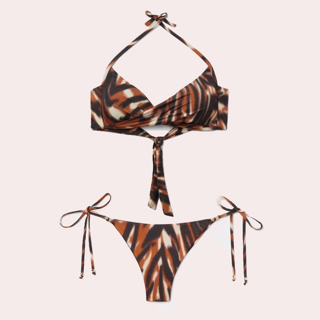 Bikini Triángulo Relleno Gradual Savage Shades