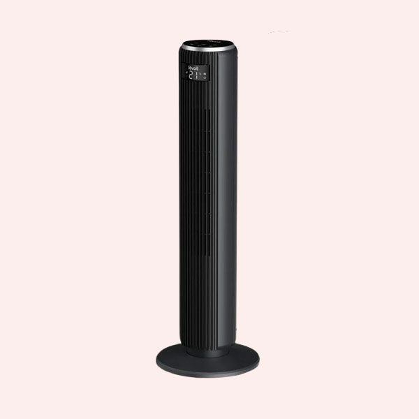Un ventilador de torre sin aspas con un 30% de descuento