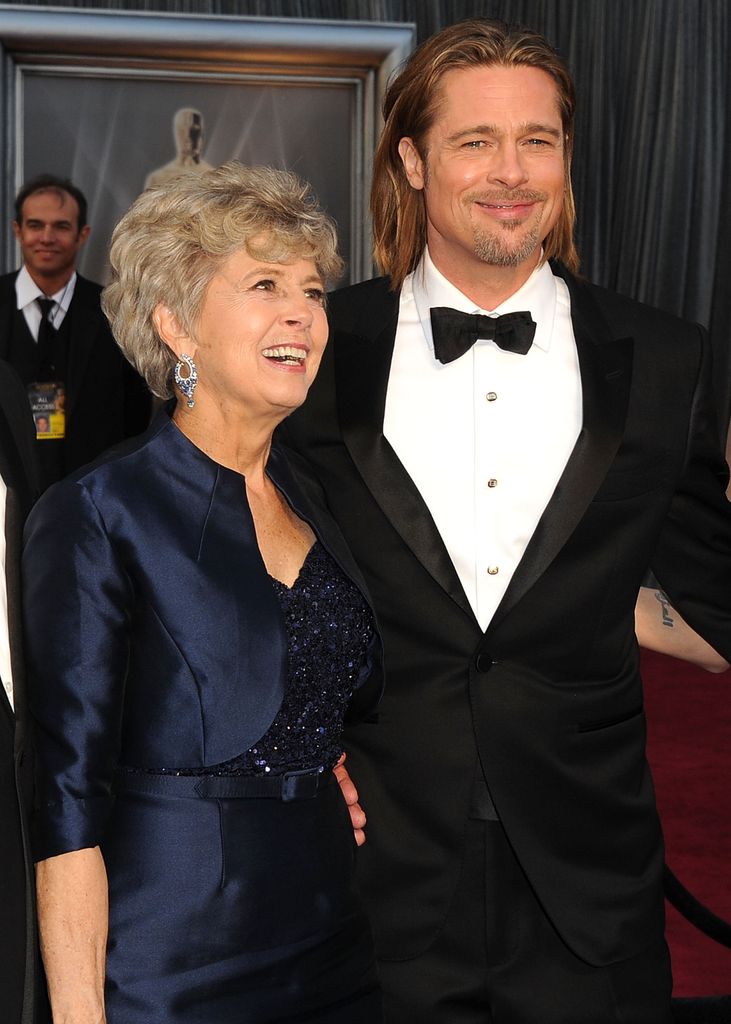Jane Etta Pitt, madre de Brad Pitt falleció recientemente a los 84 años.