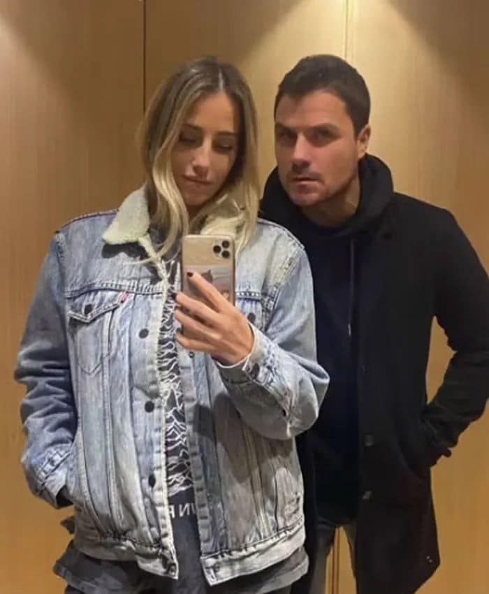 Dani Martín con su novia