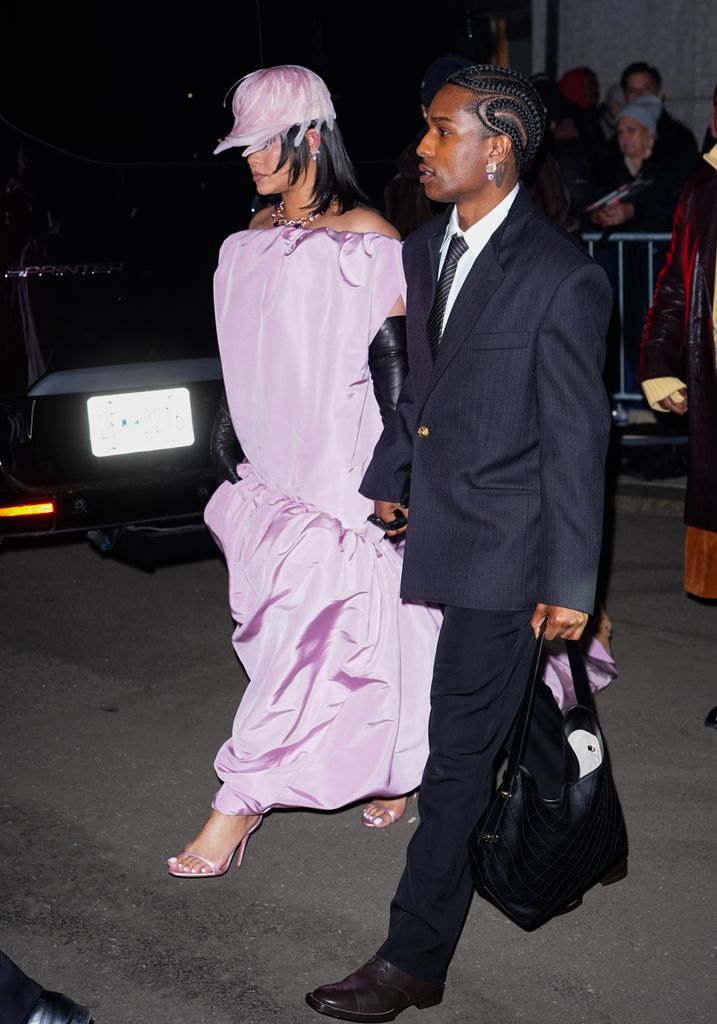 La pareja llegó al evento de manera conjunta.